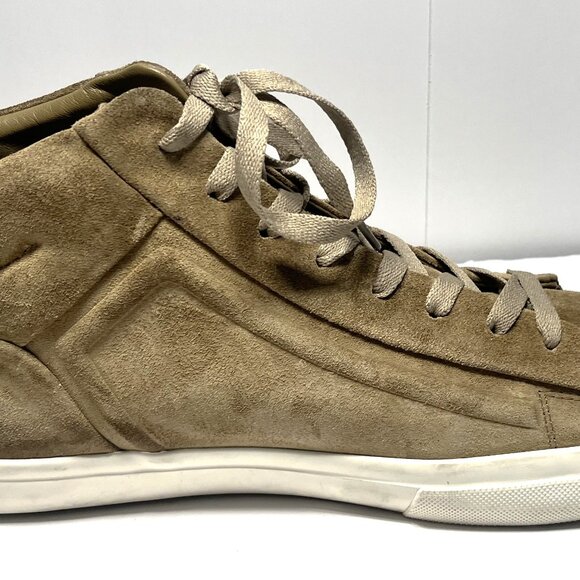 VINCE Men's Mid Top Tan Sneakers Trainers Athletic Shoes US Size 11.5 - Picture 4 of 13